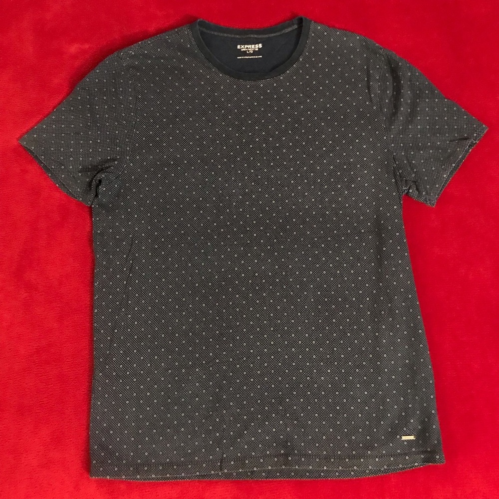 Express Crewneck T-shirt (Navy, size Large)